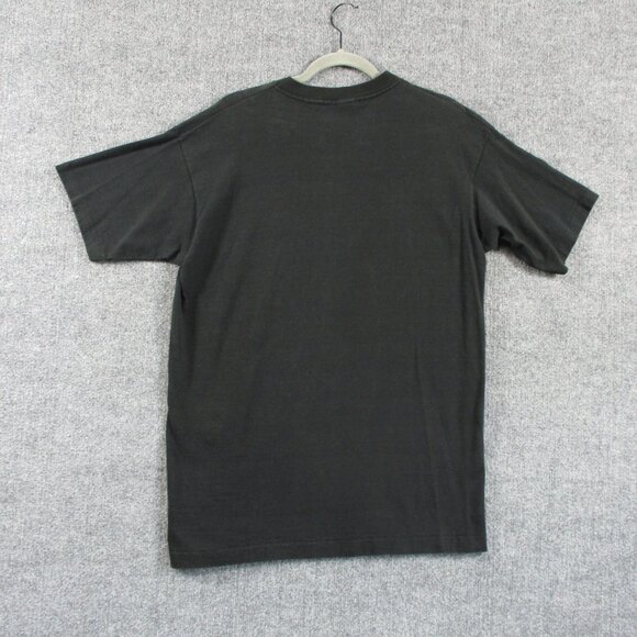 VINTAGE Western Shirt Mens L Black Skull Native Buffalo Single Stitch USA Made - Picture 9 of 15